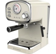 Morris R20806EMC Μηχανή Espresso 1100W Πίεσης 20bar Μπεζ